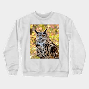 Eurasian Eagle Owl Crewneck Sweatshirt